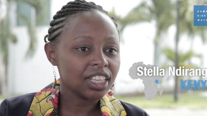 Stella Ndirangu of ICJ Kenya