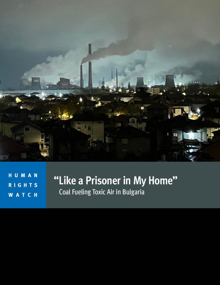 report cover in English