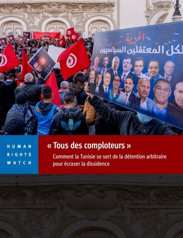 Report cover in French