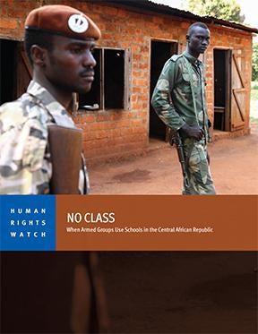 Cover of the Central African Republic report 