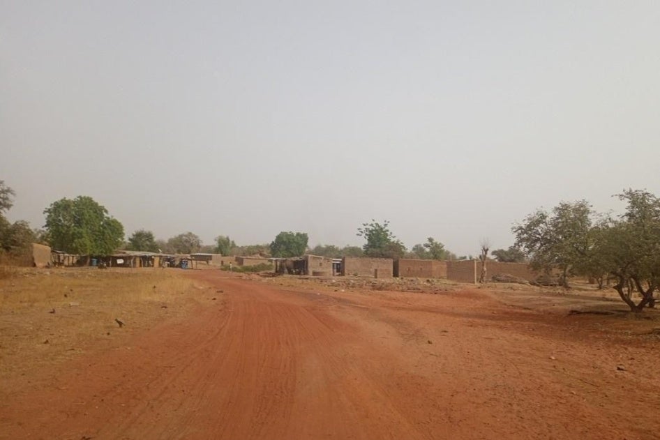 The village of Mahouna in western Burkina Faso, March 18, 2022.