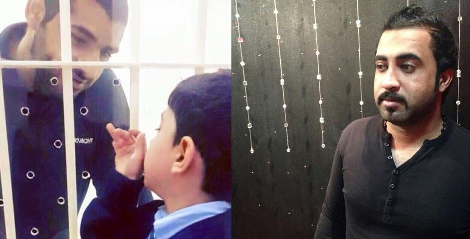 Mohamed Ramadan (left) and Hussein Ali Moosa (right).  