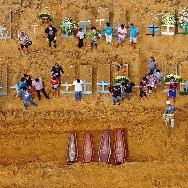 An overhead view of a cemetery