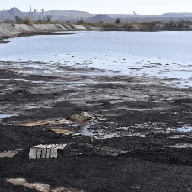 A slime pit on the outskirts of New York on the front line in the Donetsk region, Ukraine. 