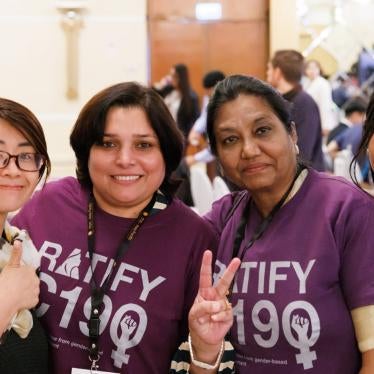 Dur e Sharwar, second from left, vice president of the Pakistan Workders Federation during an International Women’s Day cycle rally in Lahore, Pakistan, 2023.