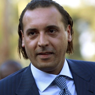 Hannibal Gaddafi, son of former Libyan leader Muammar Gaddafi, in Tripoli, Libya, June 30, 2010.