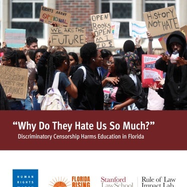 Report cover in English