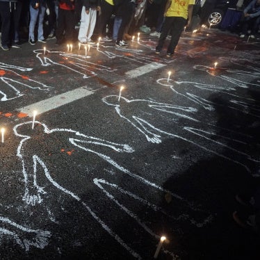 Demonstration against police raid in Rio de Janeiro