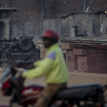 M23 forces patrol the streets of Uvira, Democratic Republic of Congo, on December 13, 2025.