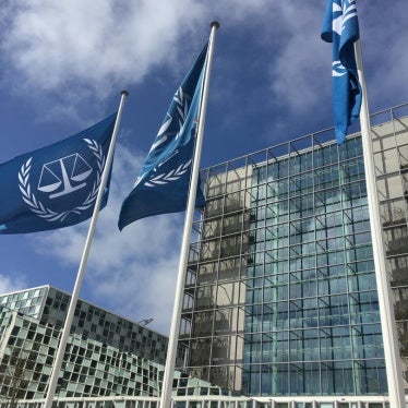 The International Criminal Court premises in The Hague. © 2016 Human Rights Watch