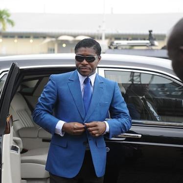 Teodorin Nguema, Equatorial Guinea's vice president and son of President Teodoro Obiang