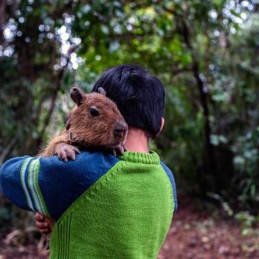 Aratiri, a 9-year-old boy, lives in an indigenous community in the state of Mato Grosso do Sul affected by pesticides